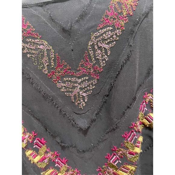 Anthropologie x Maeve Haifa Embroidered Dress Size M - Picture 7 of 9